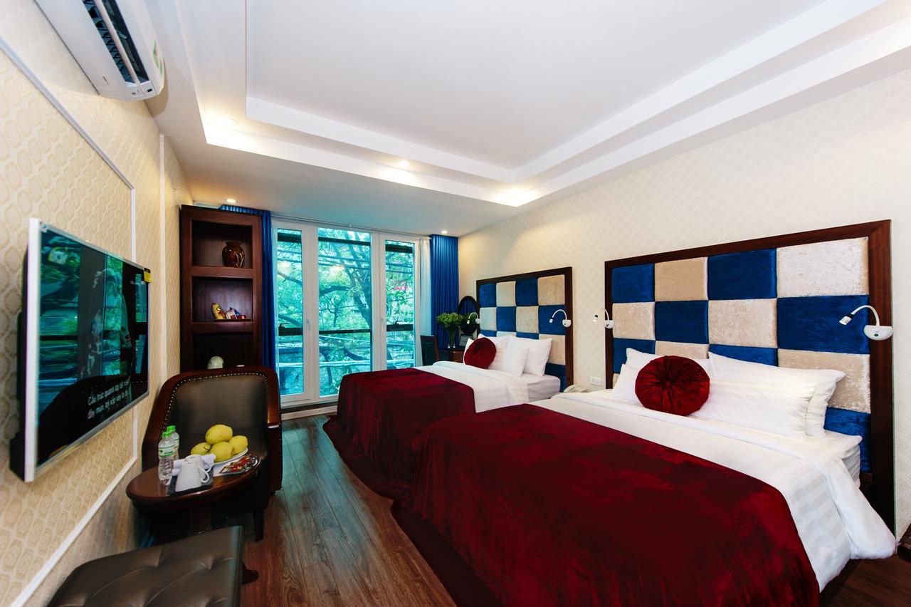 Lavender Boutique House Hotel Hanoi Exterior photo
