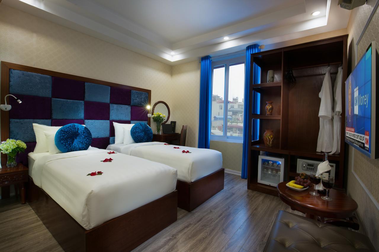 Lavender Boutique House Hotel Hanoi Exterior photo